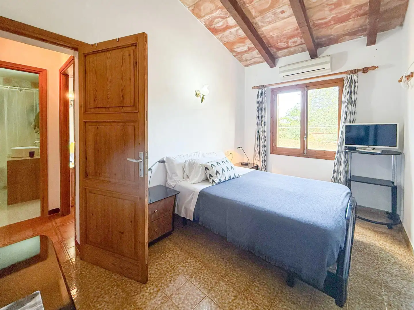 Bedroom of Country homes for sale in Pollença  with Air Conditioner, Heating and Private garden