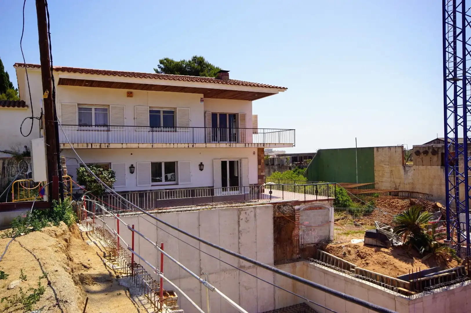 Vista exterior de Casa o chalet en venta en El Masnou con Calefacción, Jardín privado y Terraza