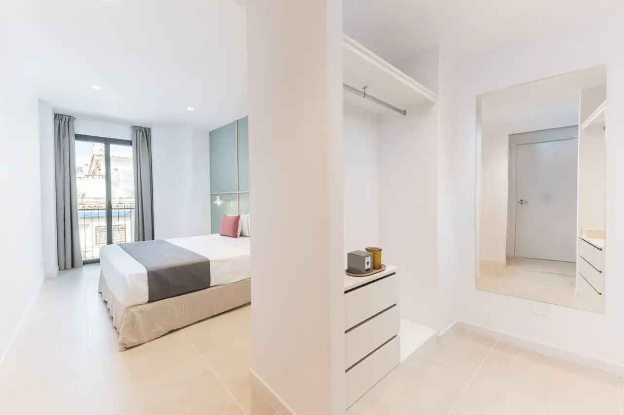 Habitación de Piso de alquiler en Barcelona con Aire acondicionado, Calefacción y Amueblado