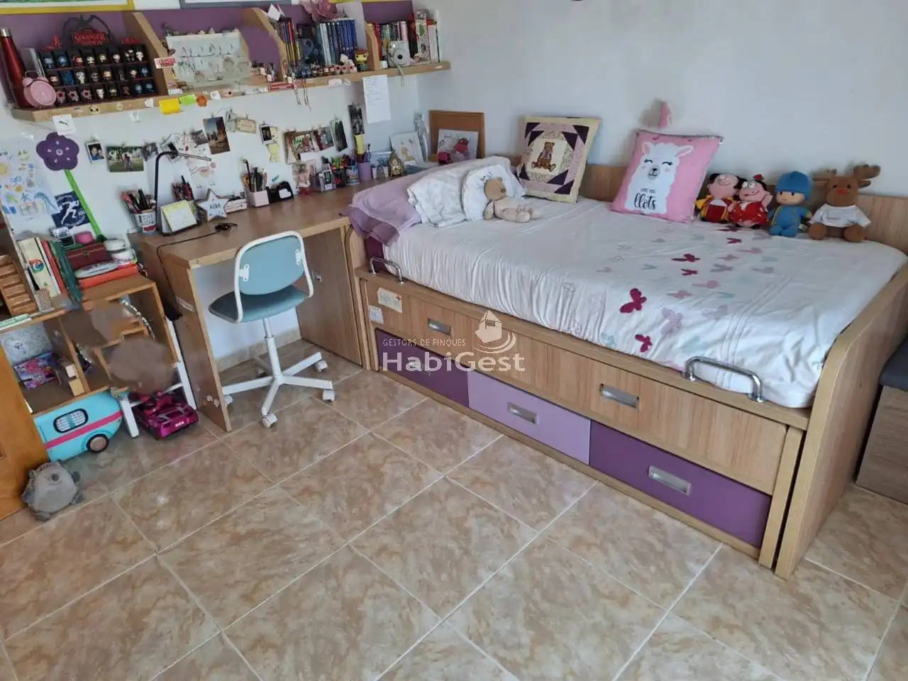 Dormitori de Casa o xalet en venda en Vilobí d'Onyar amb Aire condicionat, Calefacció i Jardí privat