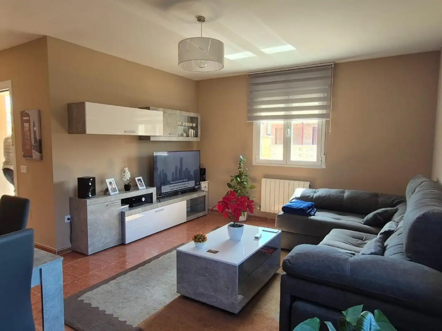 Sala de estar de Casa o chalet en venta en Villamañán con Calefacción