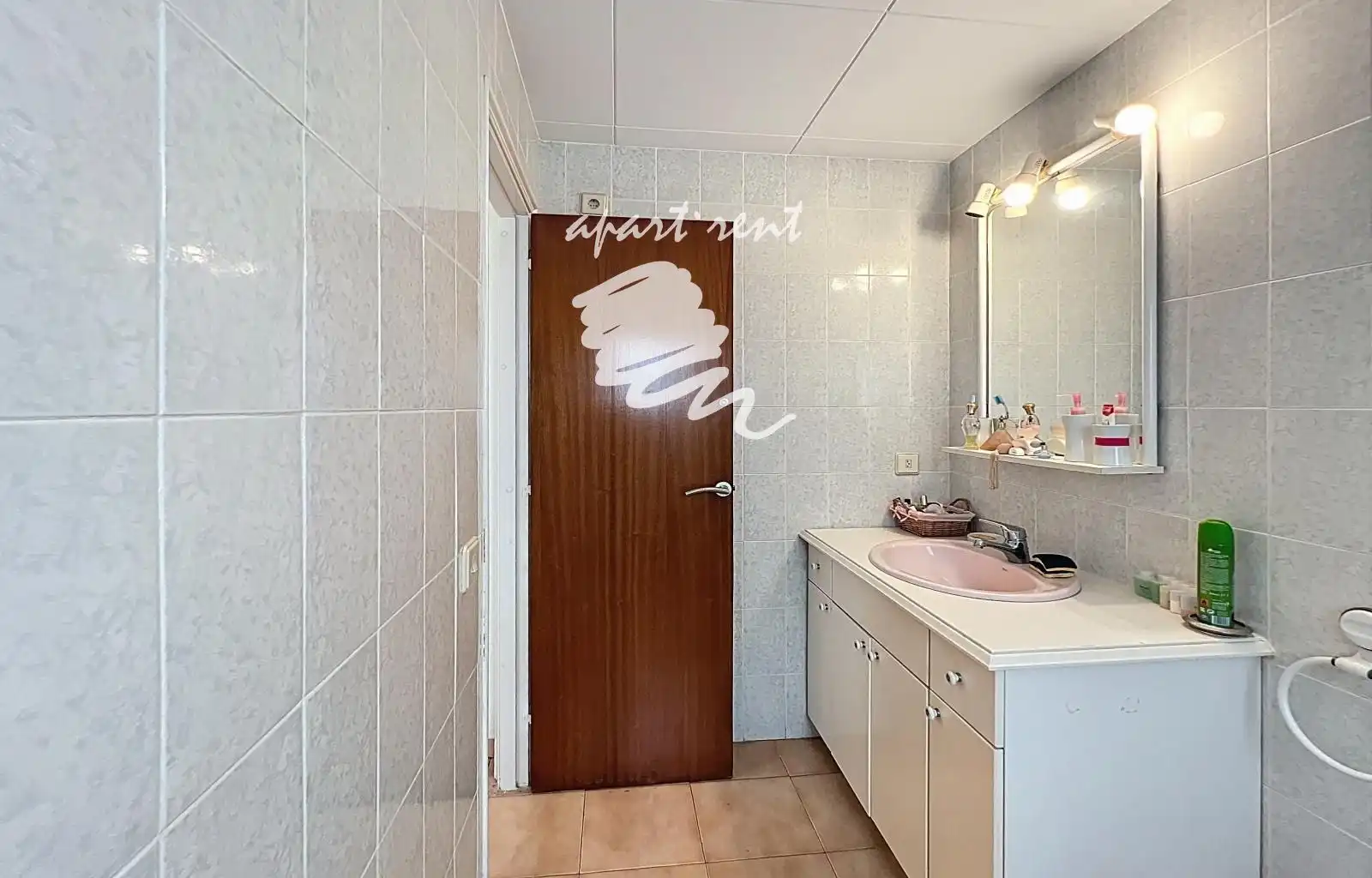 Bathroom of Flat for sale in Roses  with Terrace, Storage room and Furnished