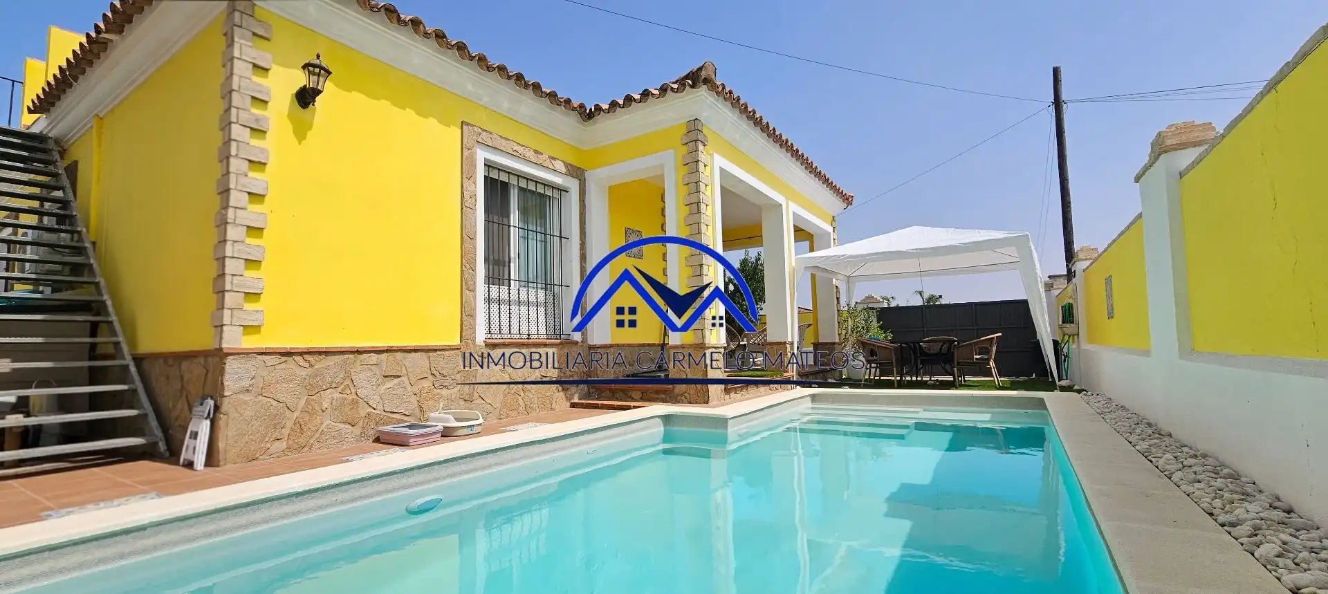 Swimming pool of Houses for rent in Sanlúcar de Barrameda  with Air Conditioner, Private garden and Storage room