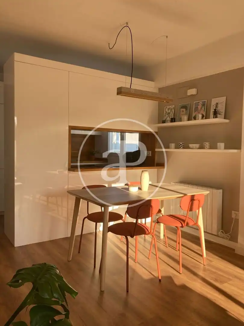 Cocina de Piso de alquiler en  Valencia Capital con Aire acondicionado, Calefacción y Terraza