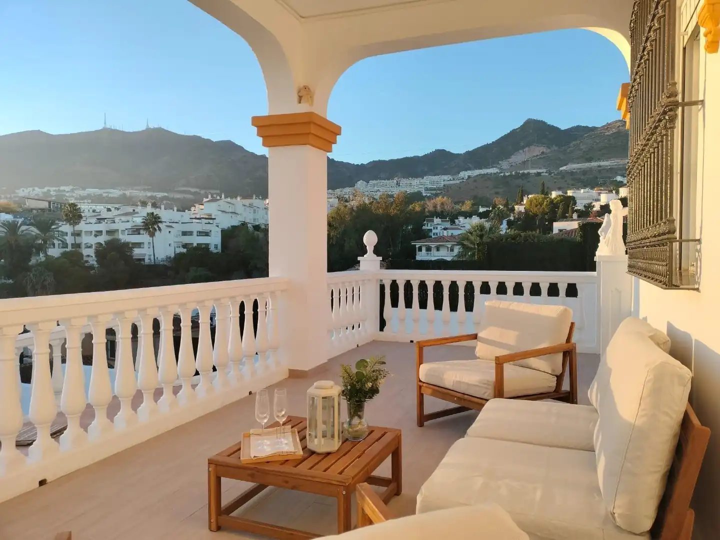 Terraza de Casa o chalet en venta en Benalmádena con Aire acondicionado, Calefacción y Jardín privado