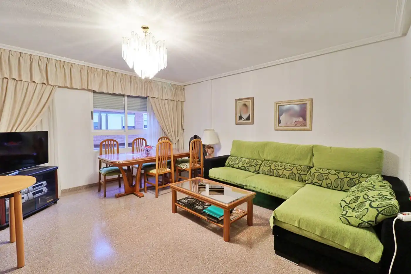 Sala de estar de Piso en venta en Elche / Elx con Balcón