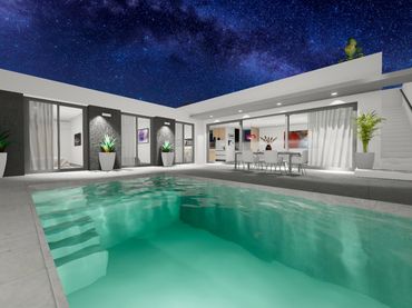 Villa con piscina in vendita a Urbanizacion VISTAMAR VILLAS