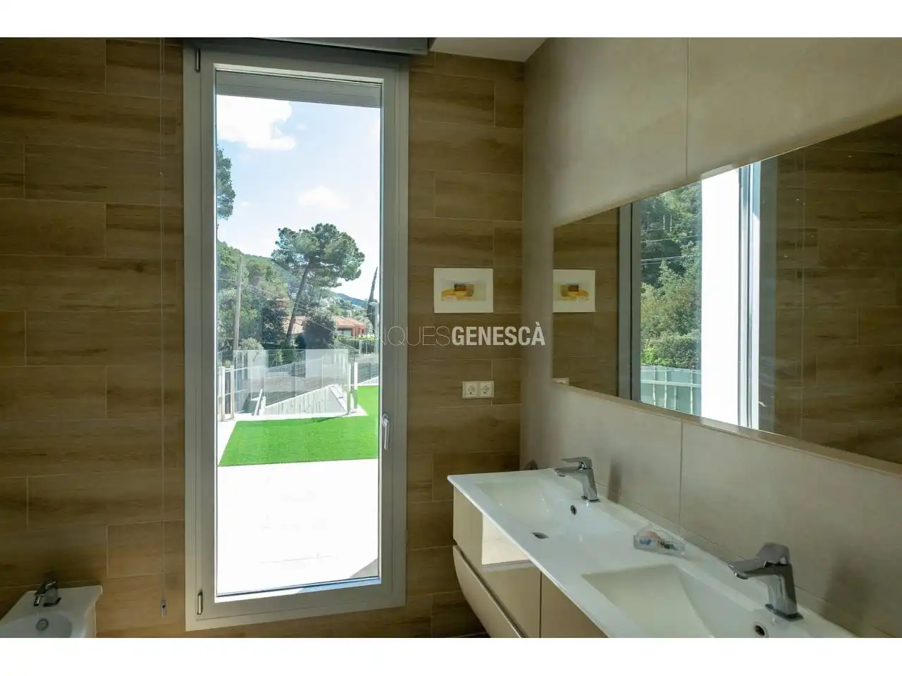 Bany de Casa o xalet en venda en Matadepera amb Aire condicionat, Calefacció i Jardí privat