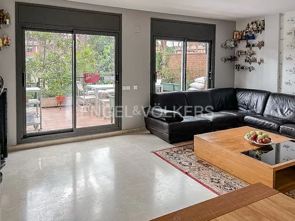 Sala d'estar de Casa o xalet de lloguer en Gavà amb Aire condicionat, Calefacció i Jardí privat