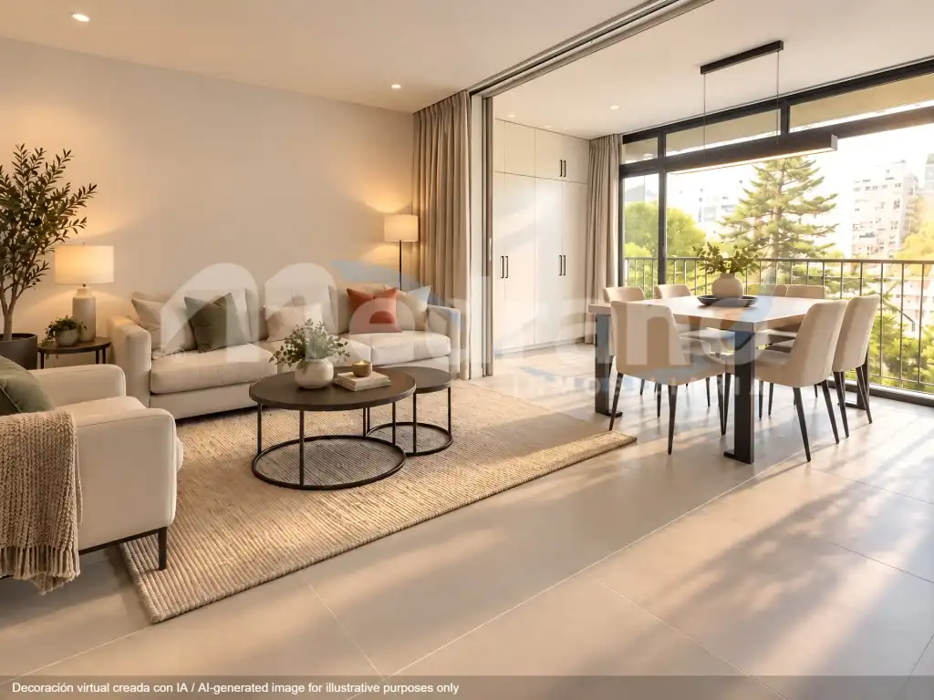 Sala de estar de Apartamento en venta en Benidorm con Terraza, Piscina y Piscina comunitaria