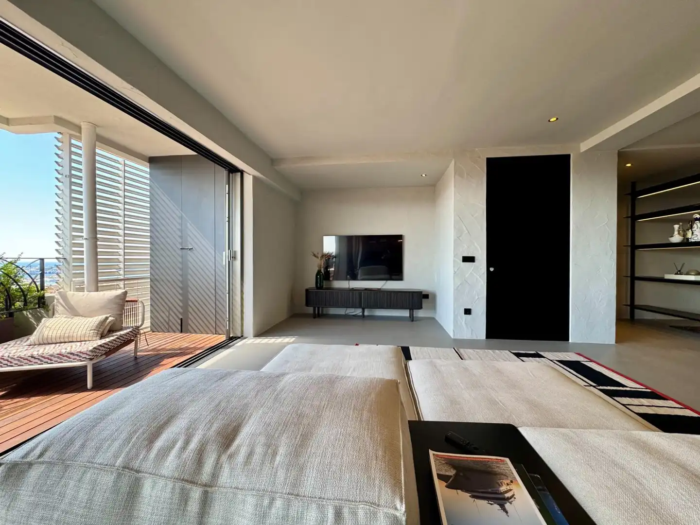 Living room of Flat for sale in  Palma de Mallorca  with Air Conditioner, Heating and Terrace