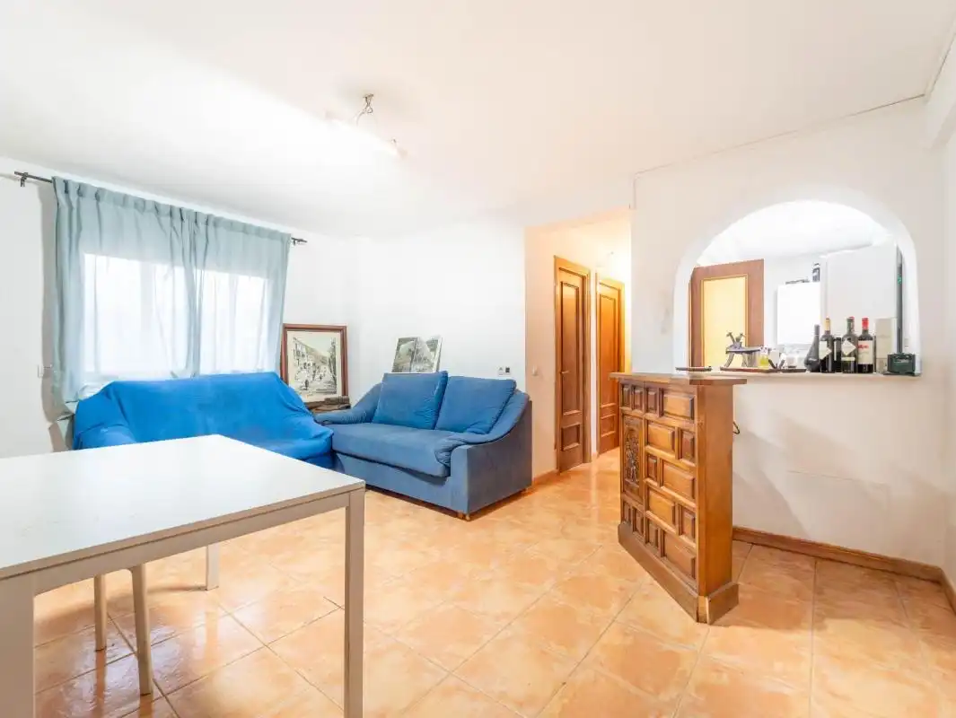 Sala de estar de Piso en venta en Málaga con Calefacción, Terraza y Balcón