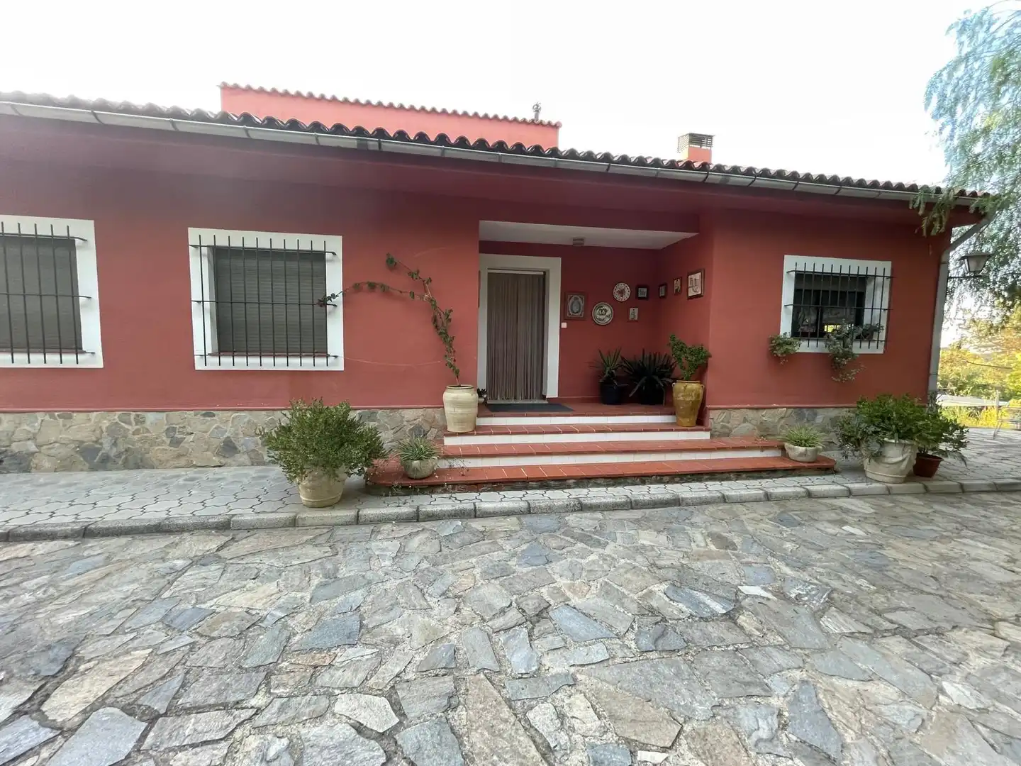Exterior view of Houses for sale in Ontinyent  with Private garden