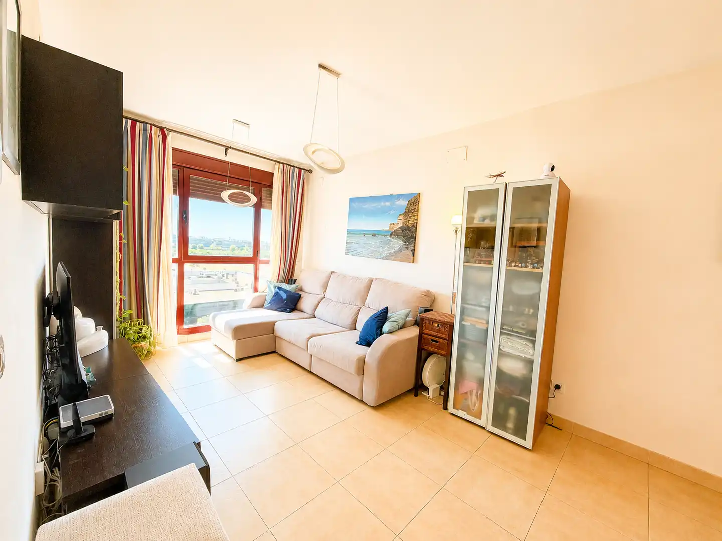 Living room of Flat for sale in Sevilla  with Air Conditioner and Community pool