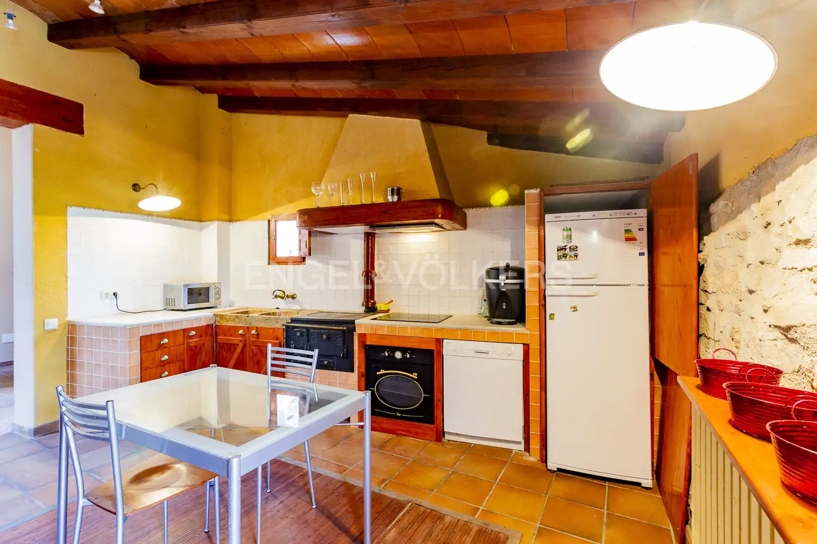 Cocina de Casa o chalet en venta en Bellprat con Calefacción, Parquet y Terraza