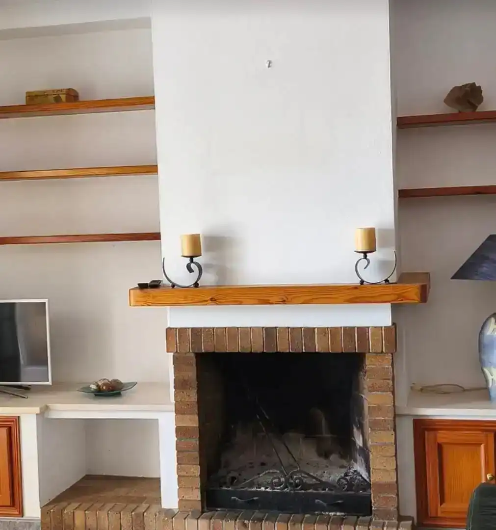 Sala de estar de Piso en venta en Es Mercadal con Jardín privado, Amueblado y Balcón