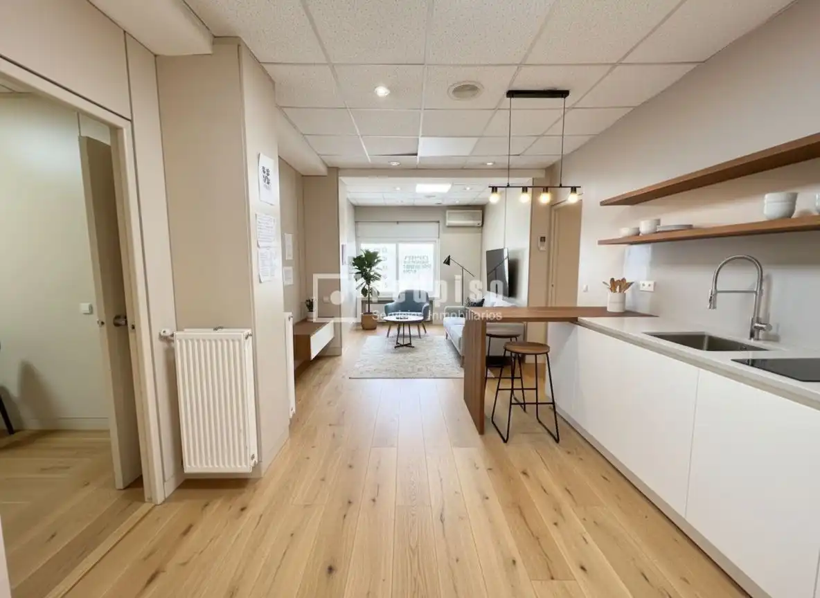 Sala de estar de Oficina en venta en Madrid con Aire acondicionado, Calefacción y Terraza