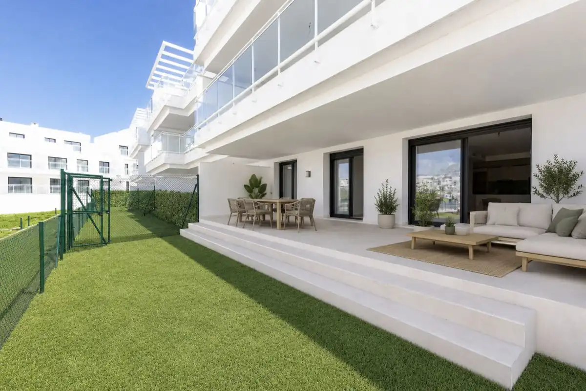 Terrassa de Planta baixa en venda en Mijas amb Aire condicionat, Terrassa i Piscina comunitària