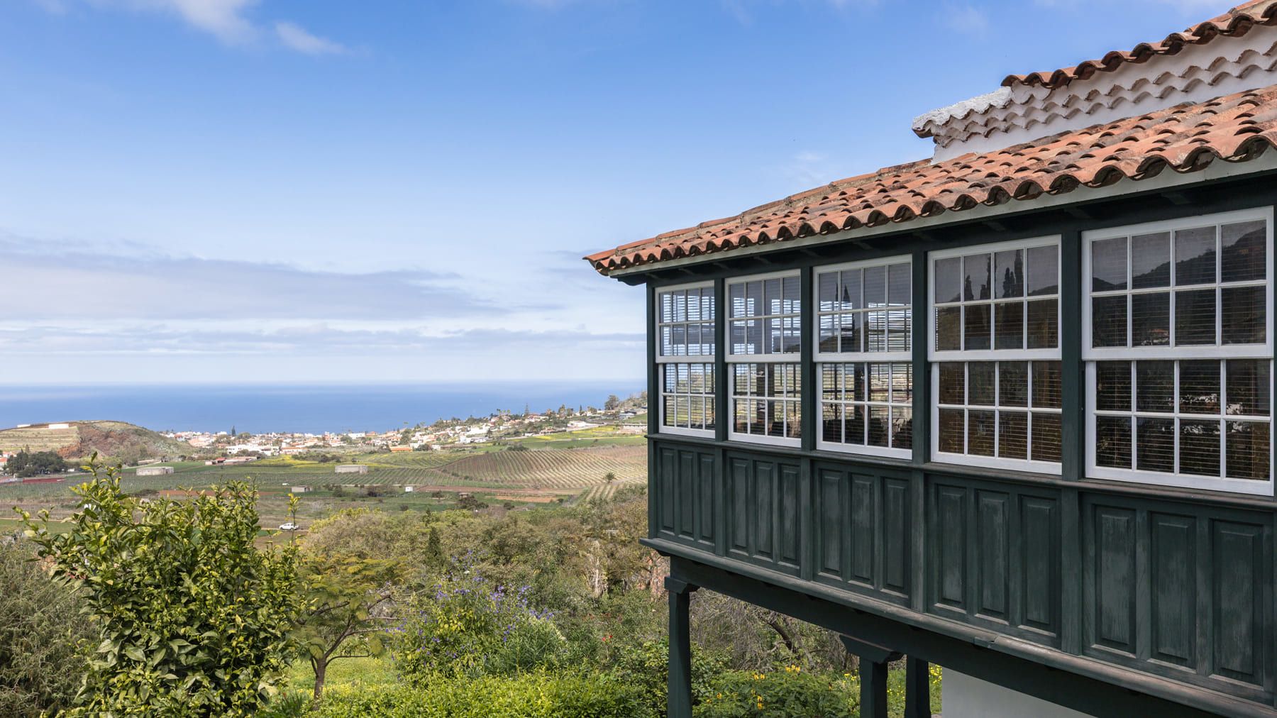 Vista exterior de Finca rústica en venda en Tegueste amb Jardí privat, Terrassa i Forn