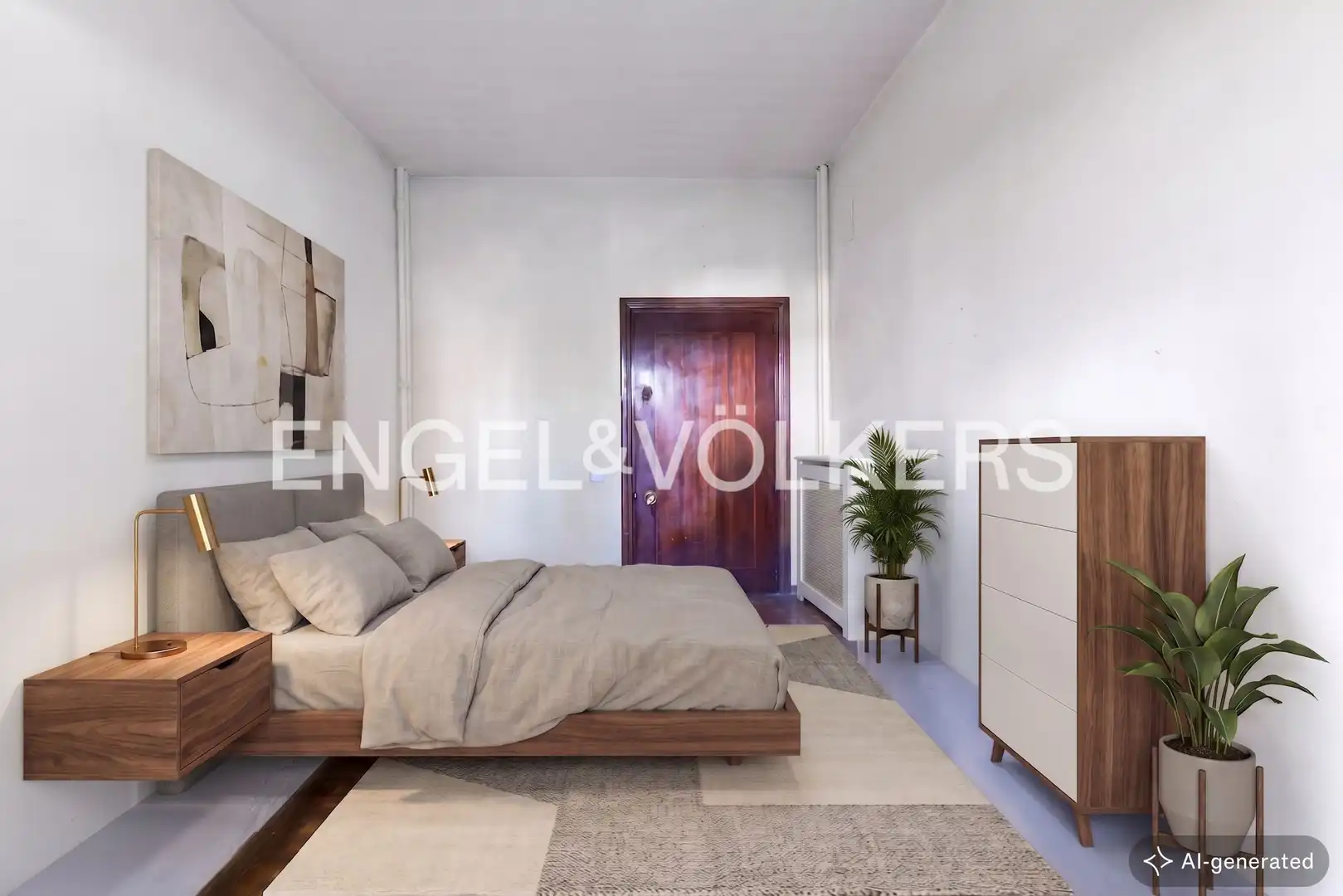 Schlafzimmer von Wohnung zum Verkauf in Madrid mit Heizung