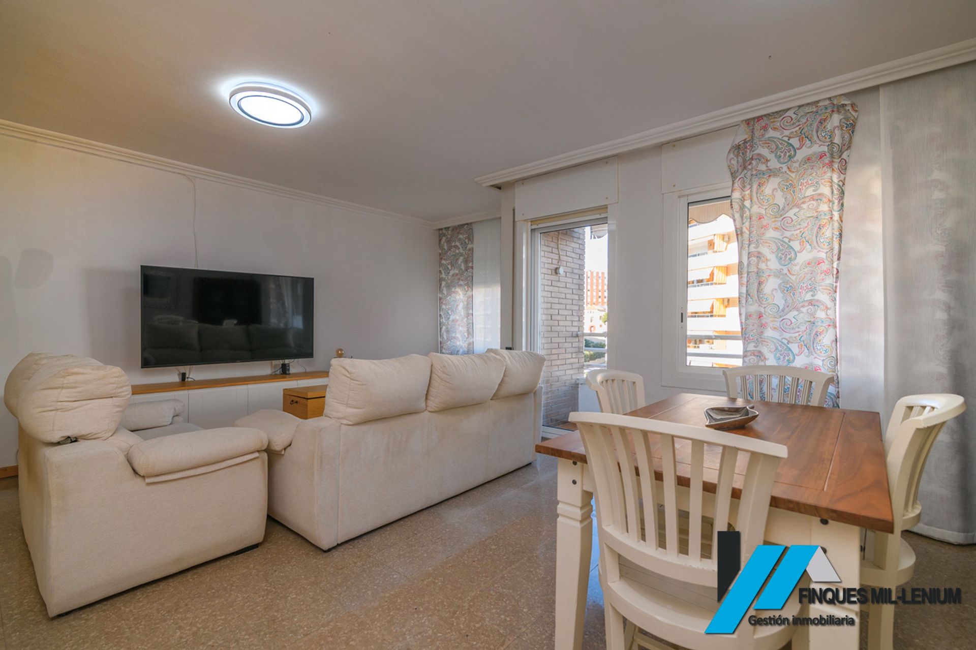 Living room of Flat for sale in Gavà  with Air Conditioner, Heating and Balcony