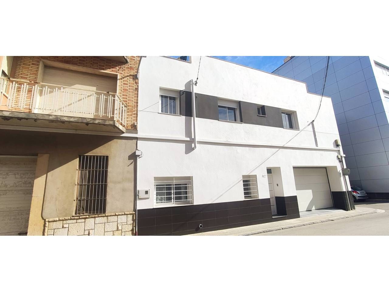 Exterior view of Single-family semi-detached for sale in Amposta  with Air Conditioner, Heating and Terrace
