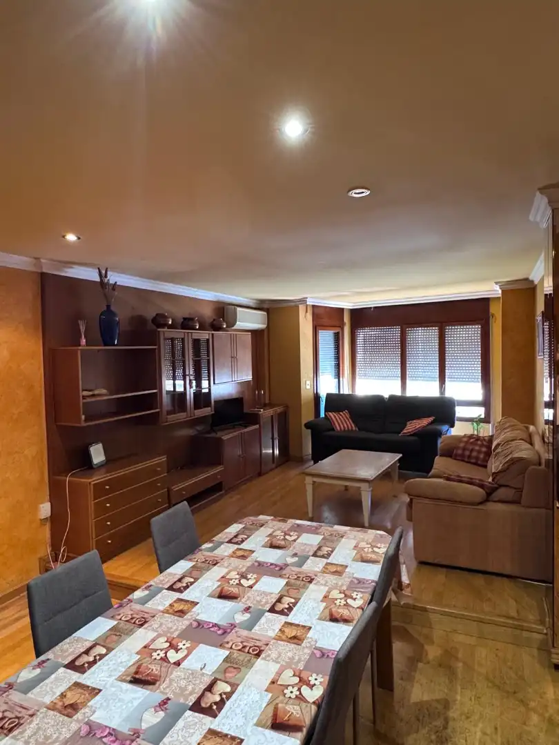 Living room of Flat for rent in Lleida  with Air Conditioner, Heating and Terrace