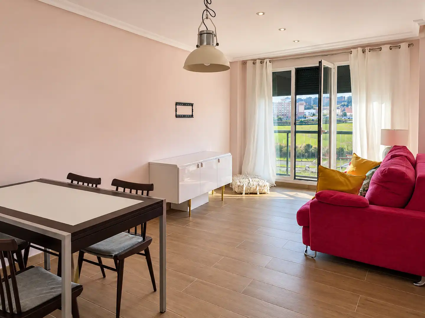 Living room of Flat for rent in Santander  with Heating, Terrace and Swimming Pool