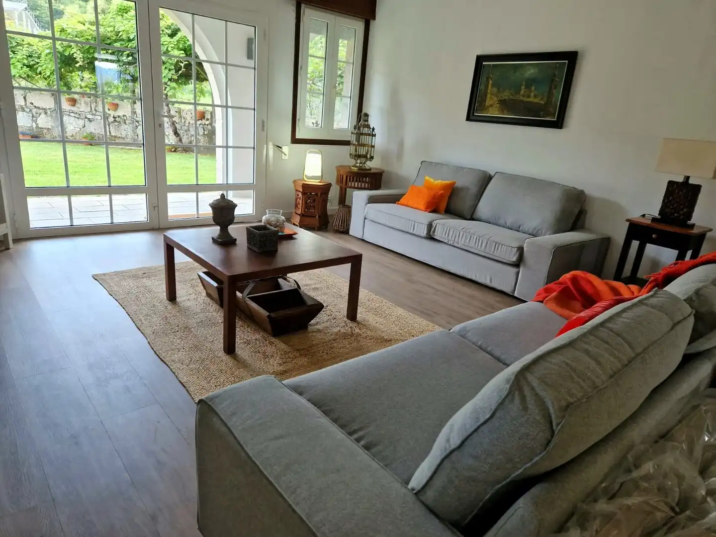 Sala d'estar de Casa o xalet en venda en Gondomar amb Calefacció, Parquet i Terrassa