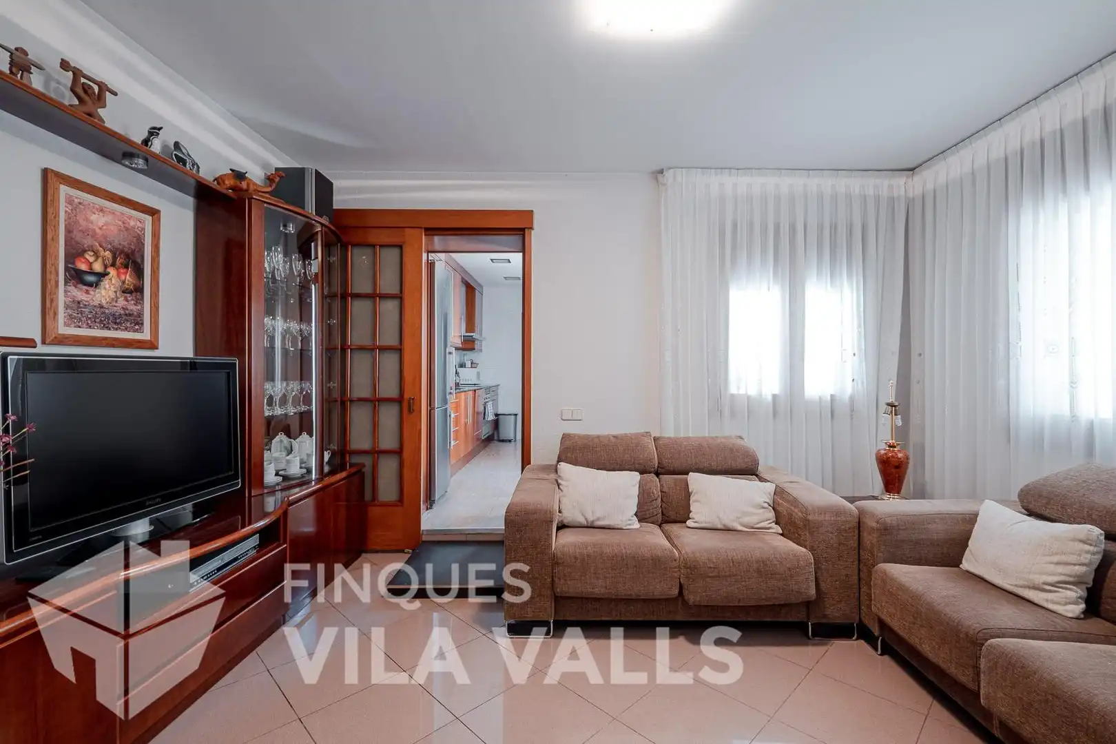 Sala de estar de Casa o chalet en venta en Caldes de Montbui con Aire acondicionado, Terraza y Trastero