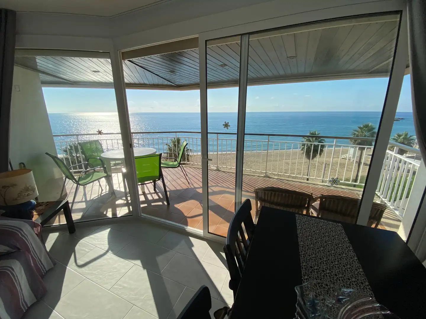 Terraza de Apartamento en venta en Calonge i Sant Antoni con Terraza, Amueblado y Horno