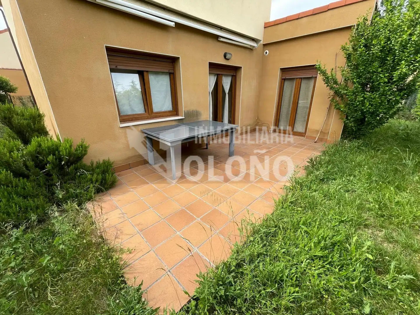 Terraza de Casa o chalet en venta en Leiva con Calefacción, Jardín privado y Parquet