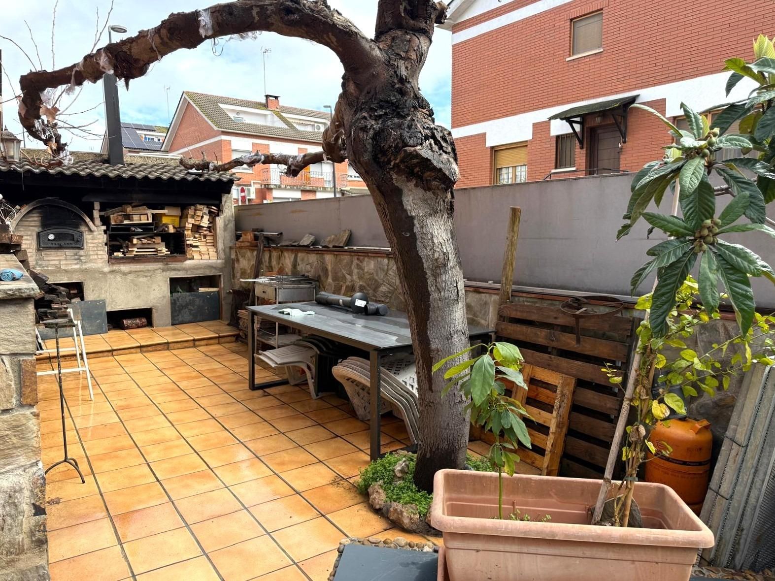 Terrace of House or chalet for sale in Palau-solità i Plegamans  with Air Conditioner, Private garden and Terrace