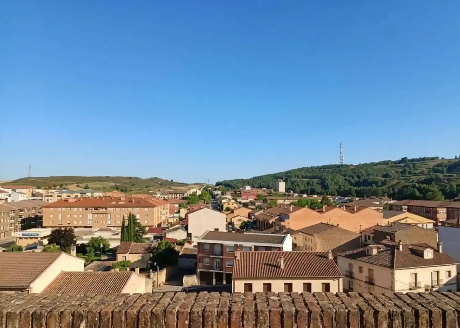 Vista exterior de Piso en venta en Burgo de Osma - Ciudad de Osma con Aire acondicionado, Parquet y Amueblado