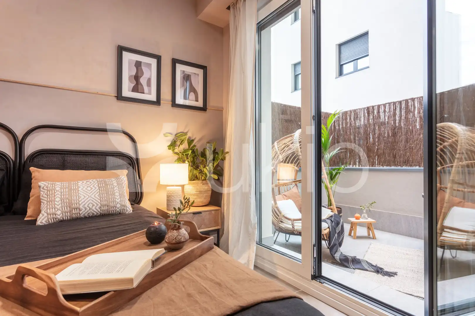 Bedroom of Apartments for rent in Madrid  with Air Conditioner, Heating and Terrace