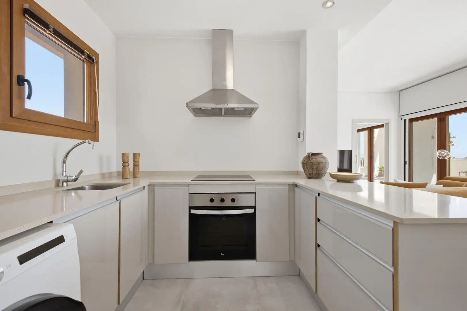 Cocina de Ático en venta en Xeresa con Aire acondicionado, Jardín privado y Terraza