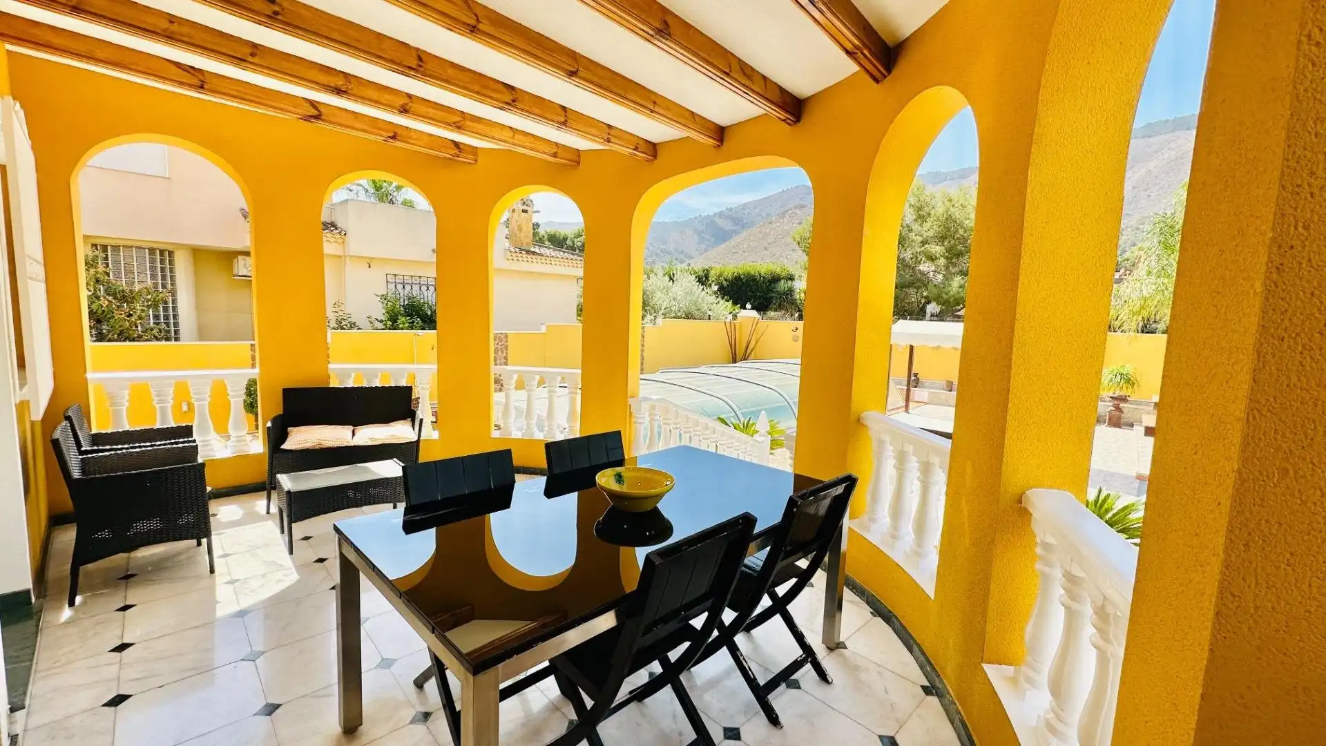 Terrassa de Casa o xalet en venda en Orihuela amb Calefacció, Jardí privat i Terrassa