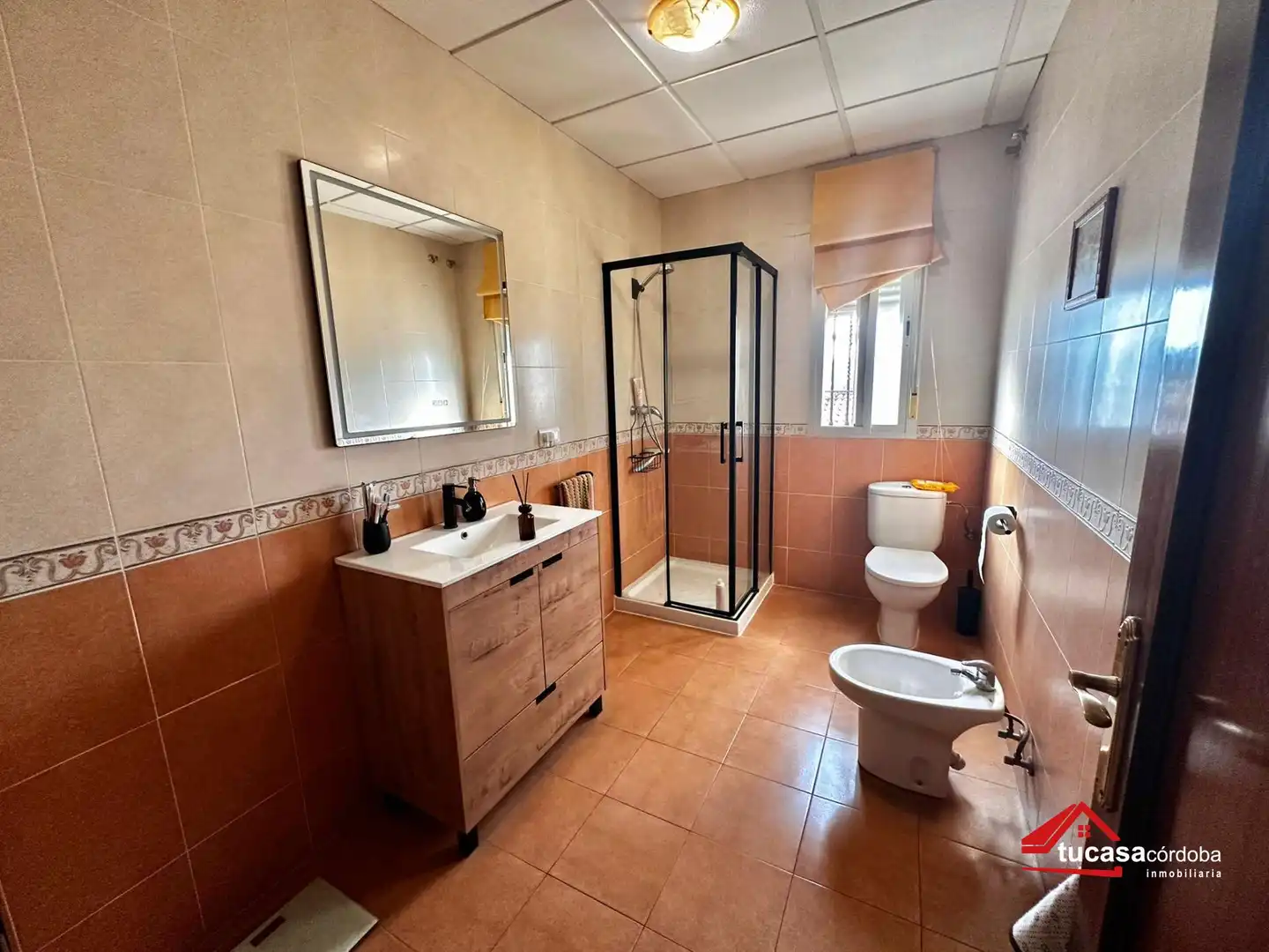 Bany de Casa o xalet en venda en Córdoba amb Aire condicionat, Jardí privat i Piscina