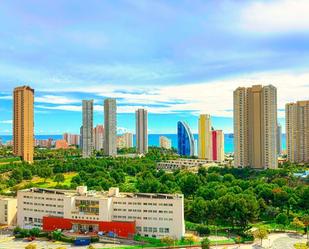 Exterior view of Flat for sale in Benidorm  with Air Conditioner, Heating and Private garden