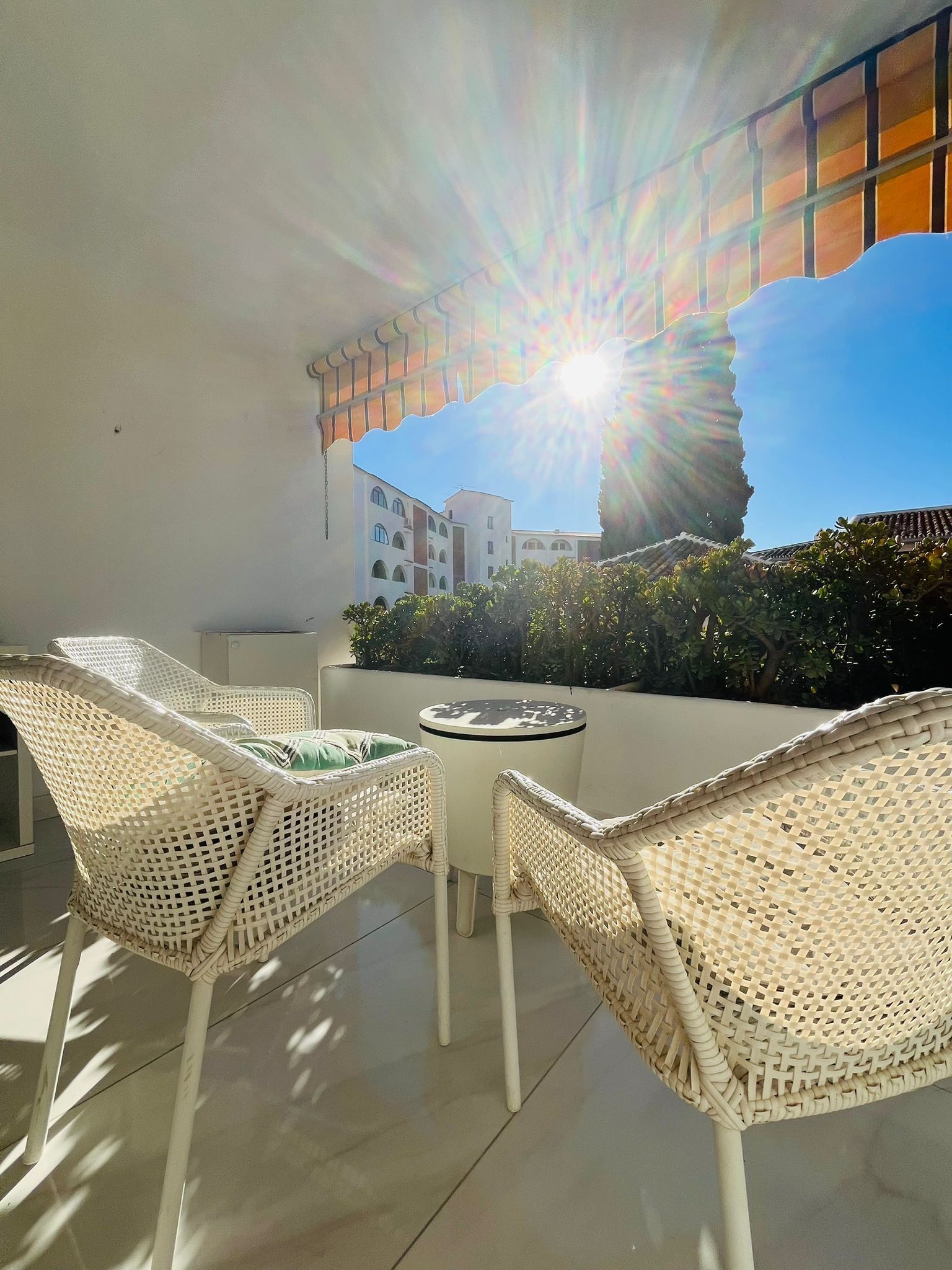 Terrace of Flat for sale in Fuengirola  with Air Conditioner, Private garden and Terrace
