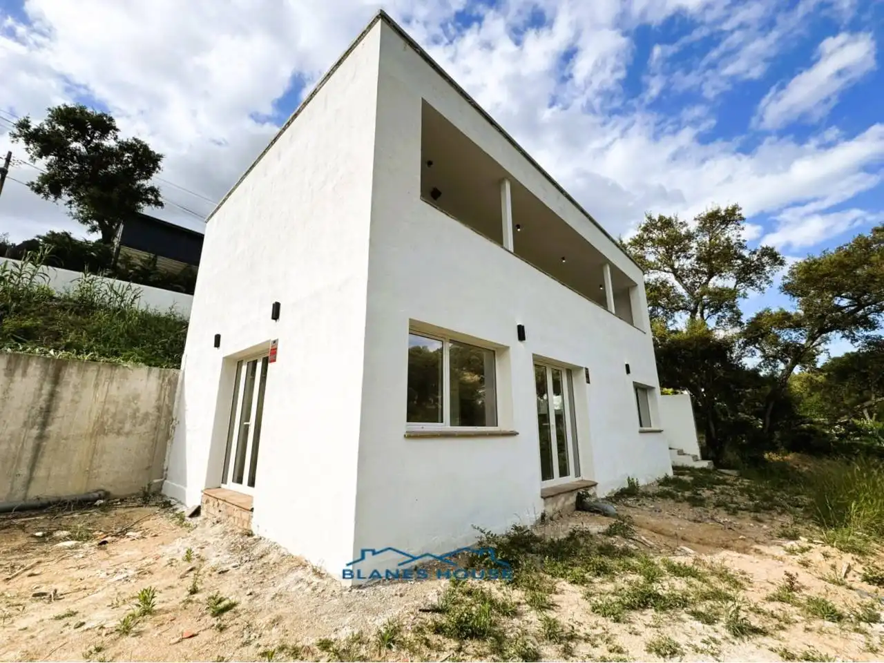 Vista exterior de Casa o xalet en venda en Maçanet de la Selva amb Jardí privat, Terrassa i Alarma