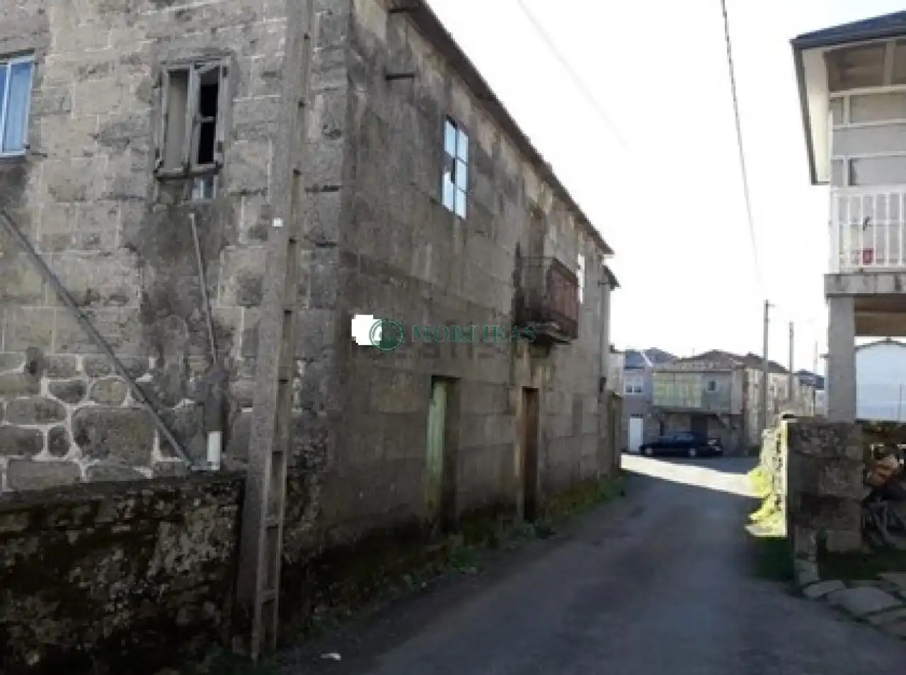 Vista exterior de Casa o chalet en venta en A Gudiña  con Calefacción y Jardín privado