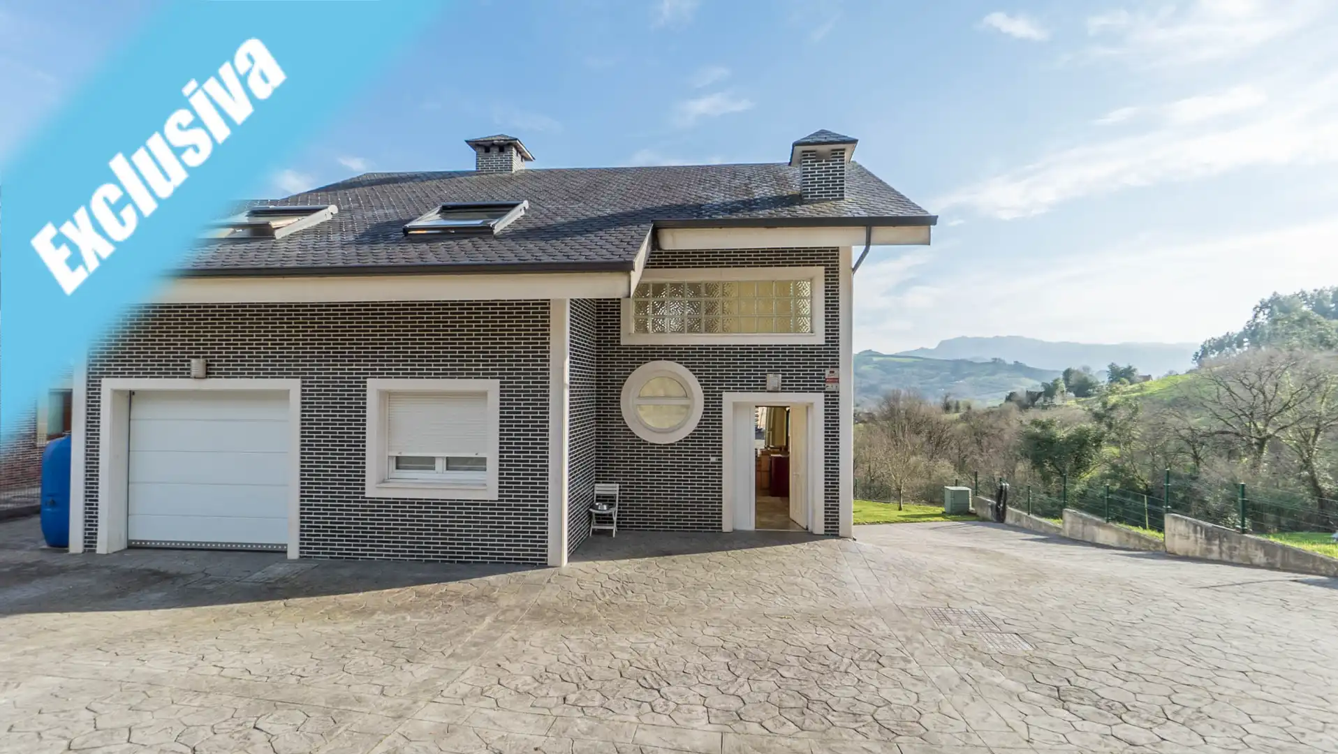 Exterior view of Houses for sale in Bárcena de Cicero  with Air Conditioner, Heating and Private garden