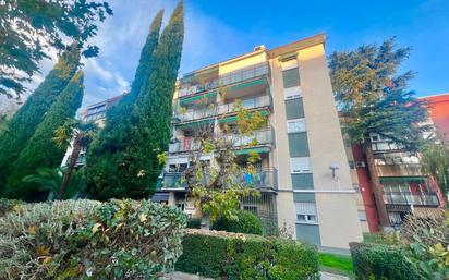 Exterior view of Flat for sale in  Madrid Capital  with Air Conditioner, Heating and Parquet flooring