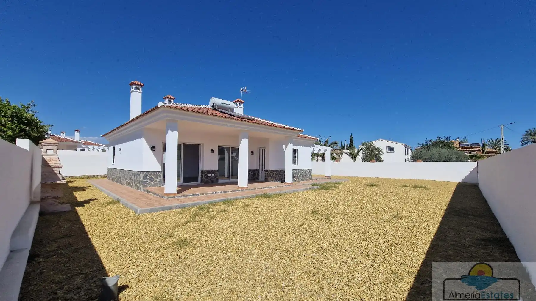 Vista exterior de Casa o chalet de alquiler en Arboleas con Terraza