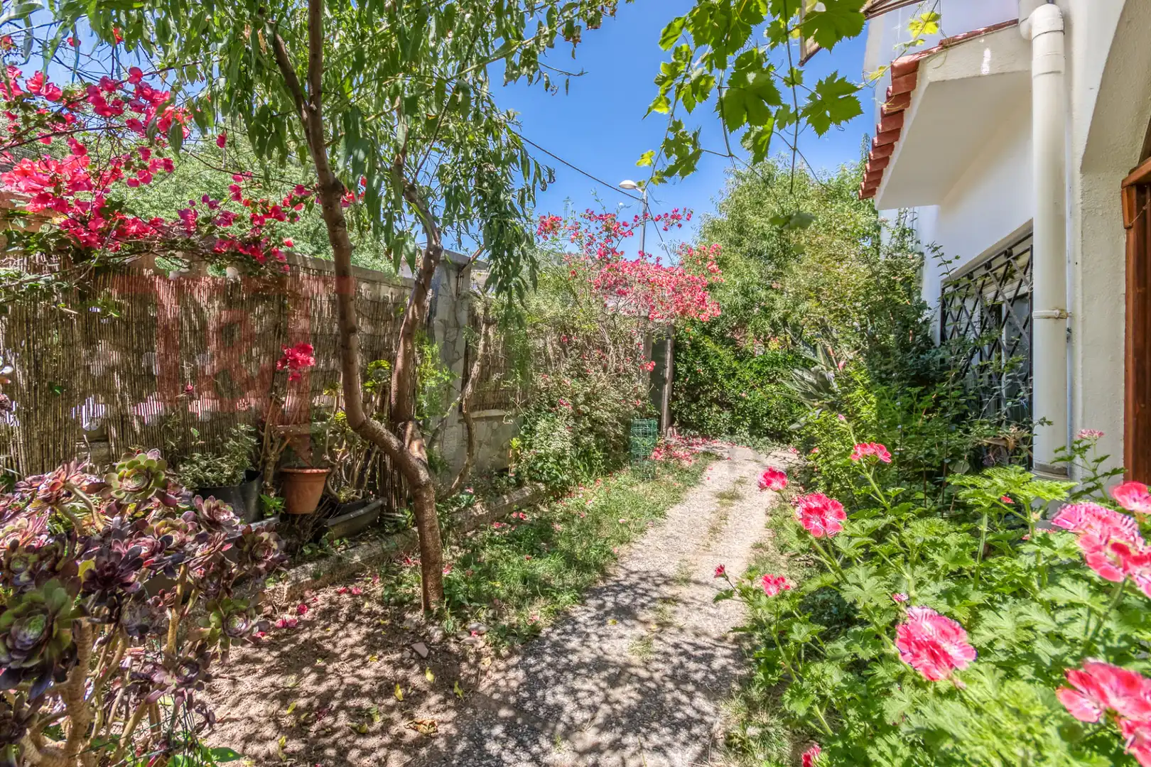 Jardín de Casa o chalet en venta en Pineda de Mar con Aire acondicionado, Calefacción y Jardín privado