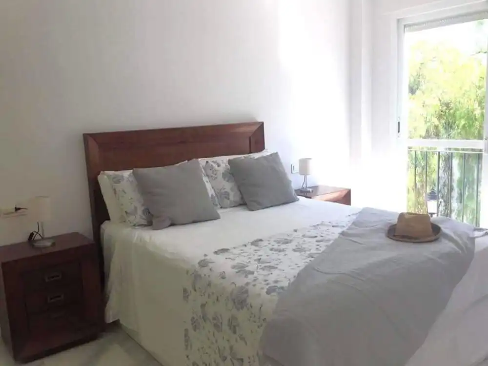 Bedroom of Attic for rent in Marbella  with Air Conditioner, Terrace and Swimming Pool
