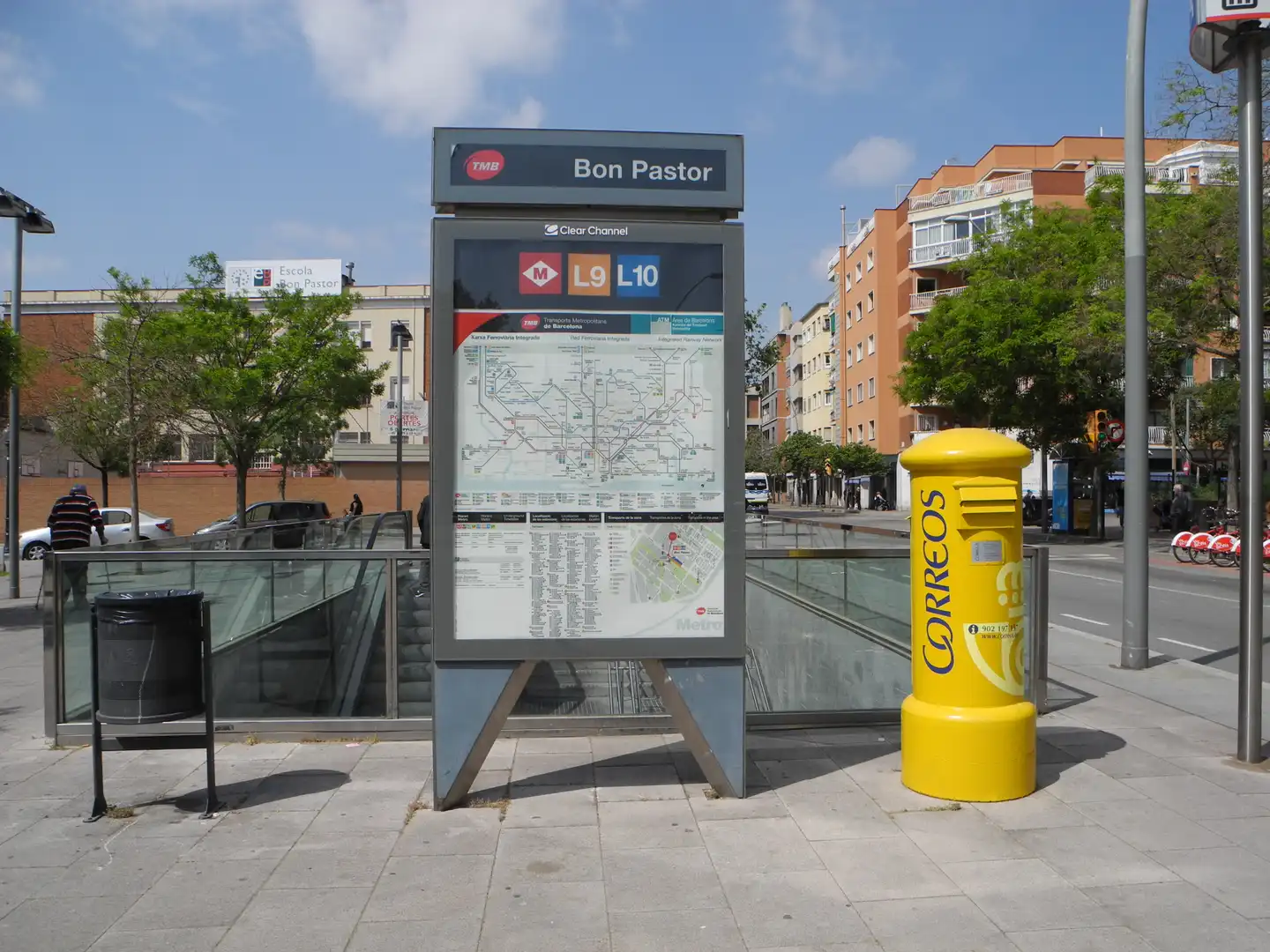 Exterior view of Flat for sale in Barcelona  with Heating, Furnished and Balcony