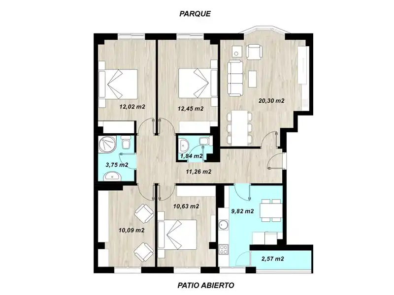 Flat for sale in Ariznabarra