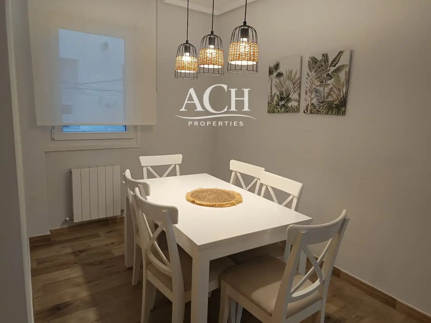 Comedor de Piso de alquiler en Getxo  con Calefacción, Terraza y Amueblado